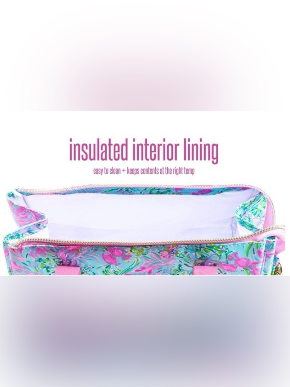 Lilly Pulitzer Insulted Backpack Cooler Tote - Picture 8 of 14